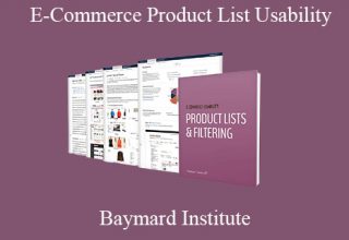 Baymard Institute – E-Commerce Product List Usability