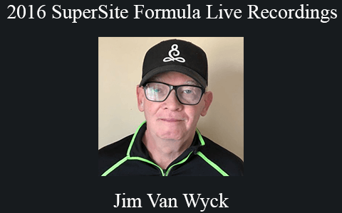 Jim Van Wyck – 2016 SuperSite Formula Live Recordings