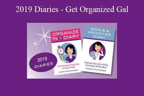 2019 Diaries – Get Organized Gal