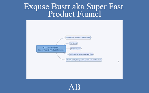 AB – Exquse Bustr aka Super Fast Product Funnel