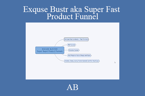 AB – Exquse Bustr aka Super Fast Product Funnel