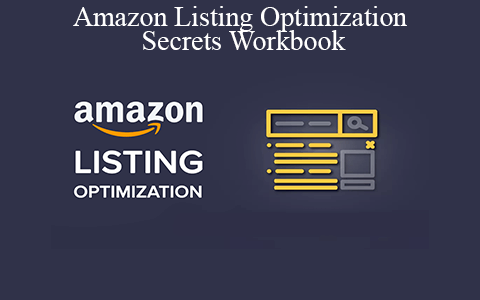 Massive – Amazon Listing Optimization Secrets Workbook