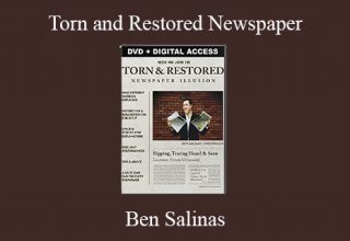 Ben Salinas – Torn and Restored Newspaper