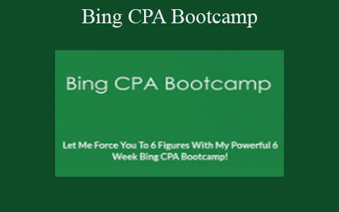 Various – Bing CPA Bootcamp