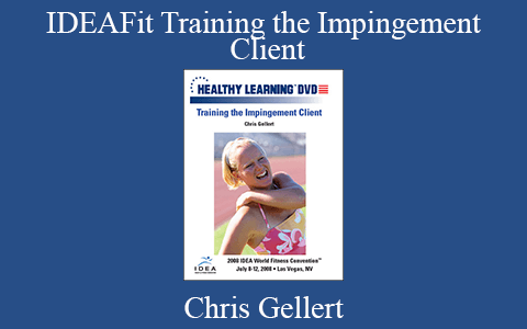 Chris Gellert – IDEAFit Training the Impingement Client