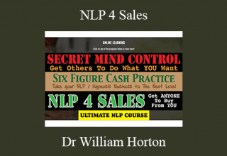 Dr William Horton – NLP 4 Sales