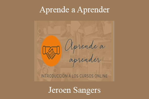 Jeroen Sangers – Aprende a Aprender