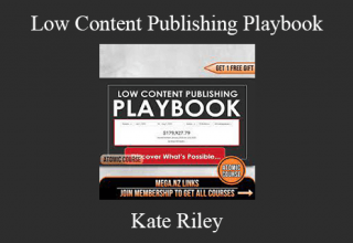 Kate Riley – Low Content Publishing Playbook