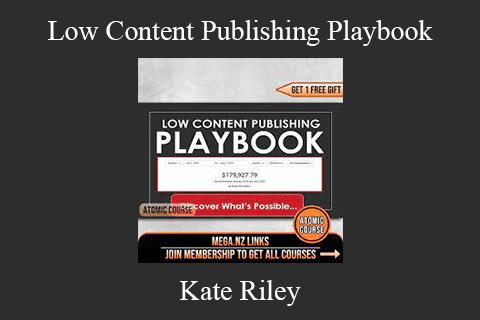 Kate Riley – Low Content Publishing Playbook