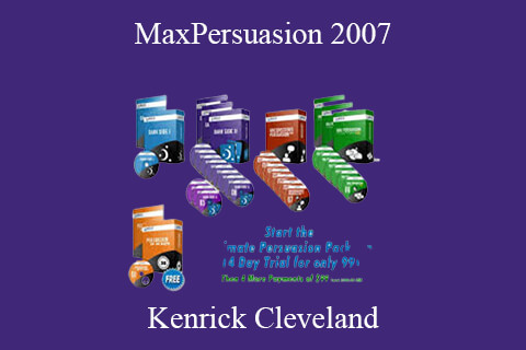 Kenrick Cleveland – MaxPersuasion 2007