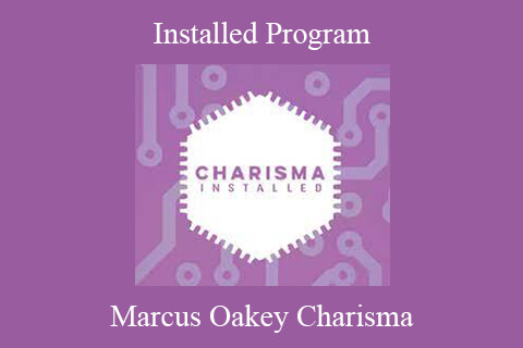 Marcus Oakey Charisma – Installed Program