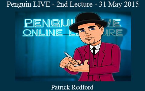 Penguin LIVE – Patrick Redford – 2nd Lecture – 31 May 2015