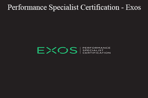 Performance Specialist Certification – Exos