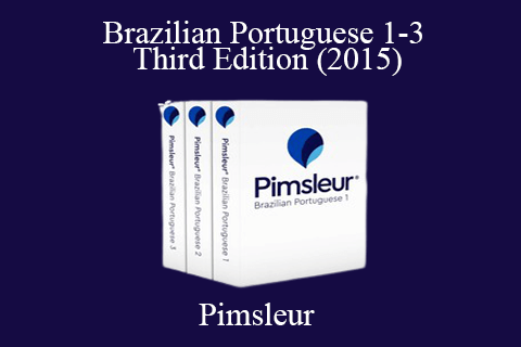 Pimsleur – Brazilian Portuguese 1-3 – Third Edition (2015)