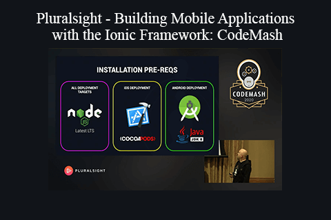 Pluralsight – Building Mobile Applications with the Ionic Framework: CodeMash