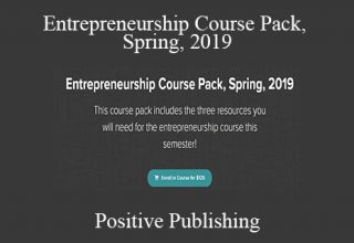 Positive Publishing – Entrepreneurship Course Pack, Spring, 2019