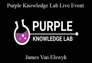 James Van Elswyk – Purple Knowledge Lab Live Event