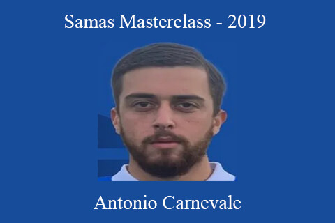 Antonio Carnevale – Samas Masterclass – 2019