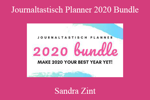 Sandra Zint – Journaltastisch Planner 2020 Bundle