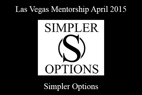 Simpler Options – Las Vegas Mentorship April 2015