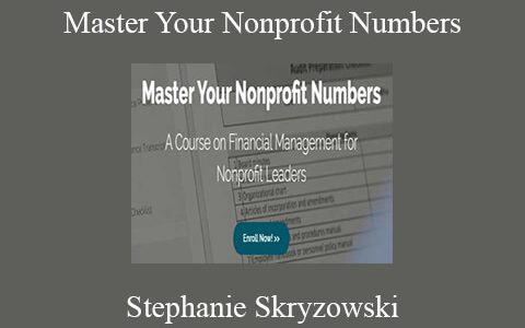 Stephanie Skryzowski – Master Your Nonprofit Numbers