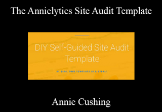 Annie Cushing – The Annielytics Site Audit Template