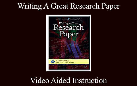 Video Aided Instruction – Writing A Great Research Paper