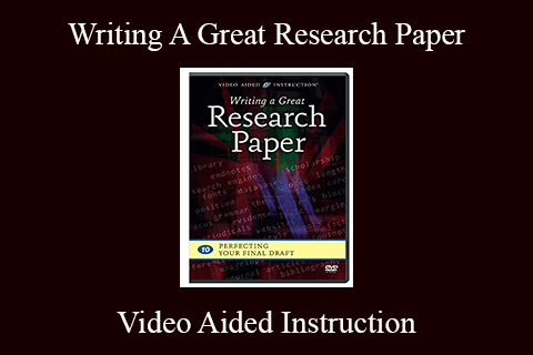 Video Aided Instruction – Writing A Great Research Paper