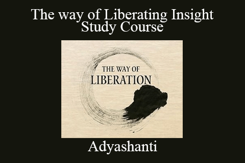 Adyashanti – The way of Liberating Insight – Study Course