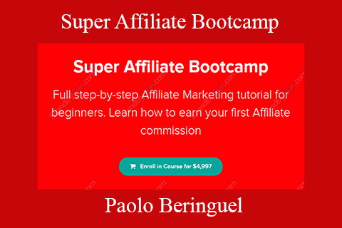 Paolo Beringuel – Super Affiliate Bootcamp