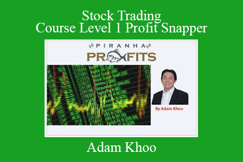 Adam Khoo – Stock Trading Course Level 1 Profit Snapper