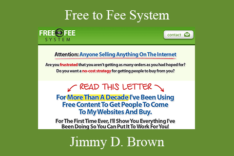 Jimmy D. Brown – Free to Fee System