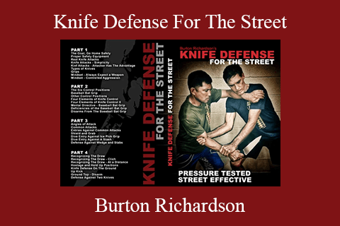 Knife Defense For The Street by Burton Richardson