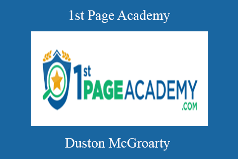 Duston McGroarty – 1st Page Academy