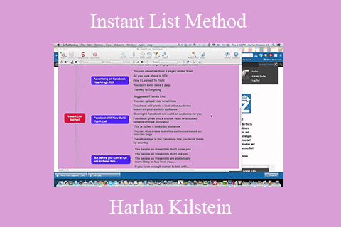 Harlan Kilstein – Instant List Method