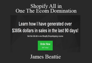 James Beattie – Shopify All in One The Ecom Domination