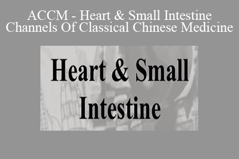 ACCM – Heart & Small Intestine Channels Of Classical Chinese Medicine