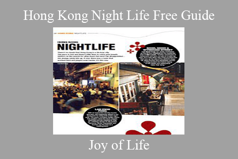 Joy of Life – Hong Kong Night Life Free Guide