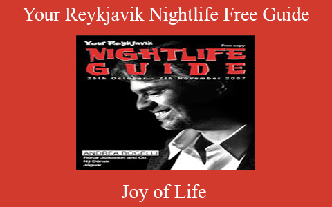 Joy of Life – Your Reykjavik Nightlife Free Guide