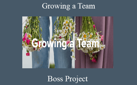 Boss Project – Growing a Team