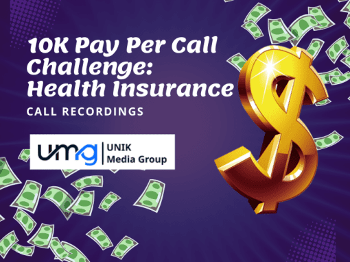 Carlos Corona Jr - 10K Pay Per Call Challenge Health Insurance (Recordings)