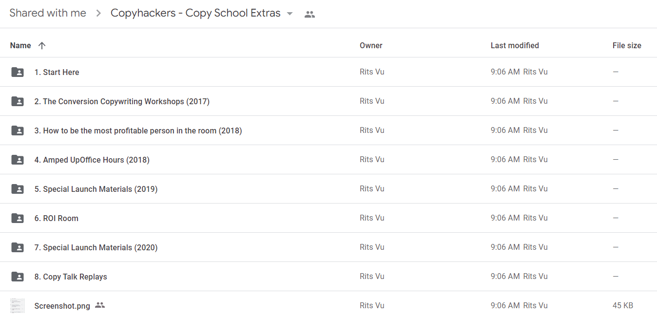 Copyhackers - Copy School Extras