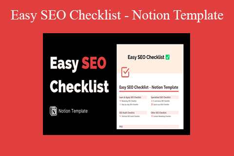 Easy SEO Checklist – Notion Template