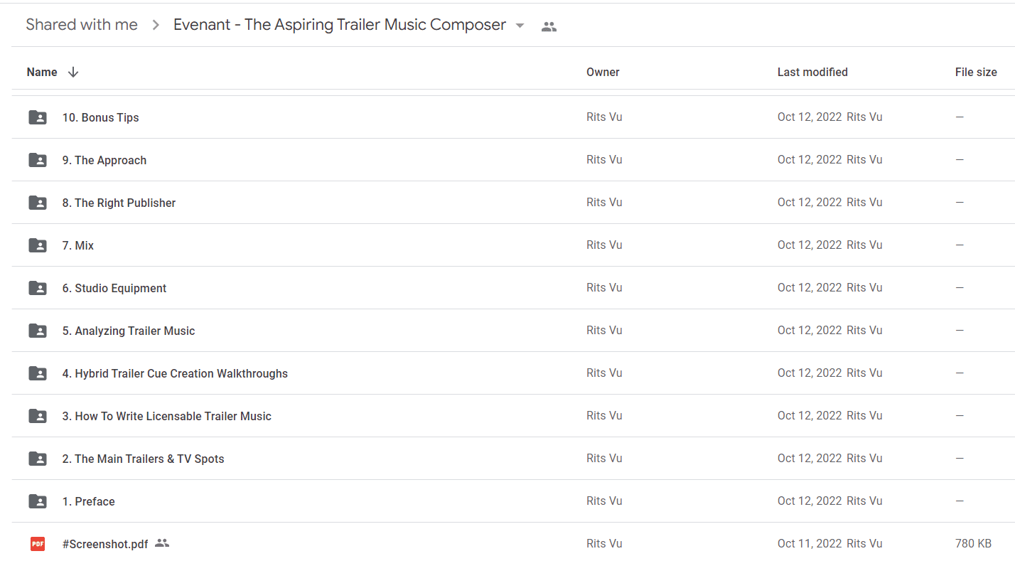 Evenant - The Aspiring Trailer Music Composer