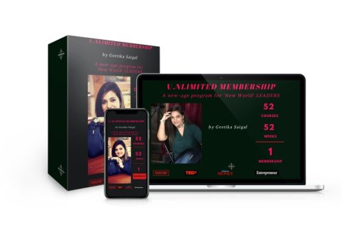 Geetika Saigal - U.NLIMITED Membership Welcome Pack of e-Books