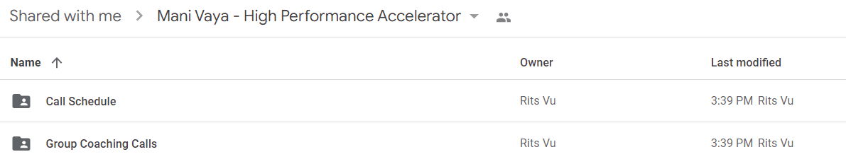 Mani Vaya - High Performance Accelerator