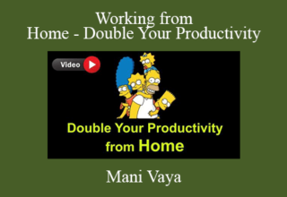 Mani Vaya – Working from Home – Double Your Productivity