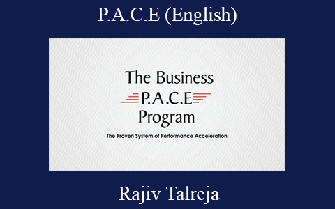 Rajiv Talreja – P.A.C.E (English)