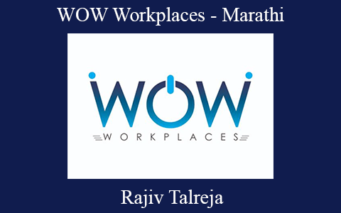 Rajiv Talreja – WOW Workplaces – Marathi