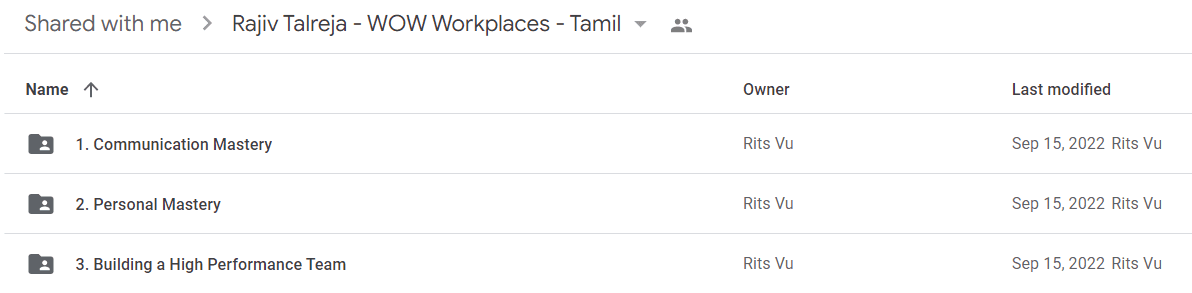 Rajiv Talreja - WOW Workplaces - Tamil